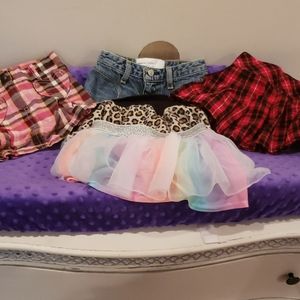 5 Skirts 24 mo